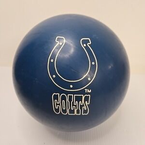 Brunswick Bowling Ball Indianapolis Colts Vintage NFL 12lbs 1 Oz